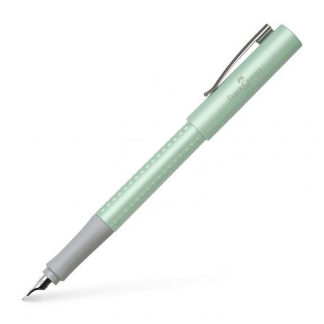Pióro Wieczne Faber-Castell Grip 2011, Edycja Pearl, Miętowe F